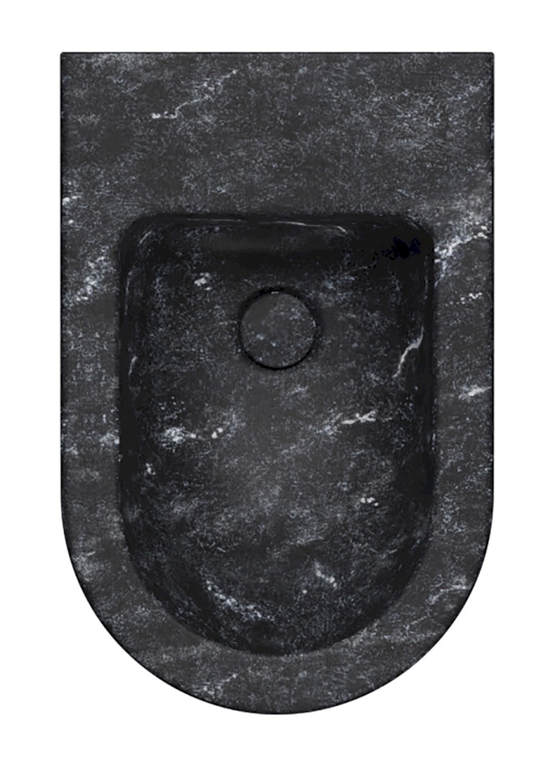 ALTACERAMICA bidet stojící, 36x55cm, mramor/černá mat AC20436
