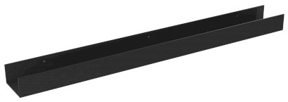 SELURA police s hrazdou 80cm, černá PX380B