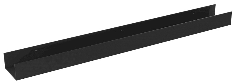 SELURA police s hrazdou 80cm, černá PX380B