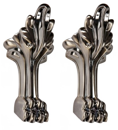 RETRO podpěrné nohy dlouhé, 2 ks, bronz 103700000186