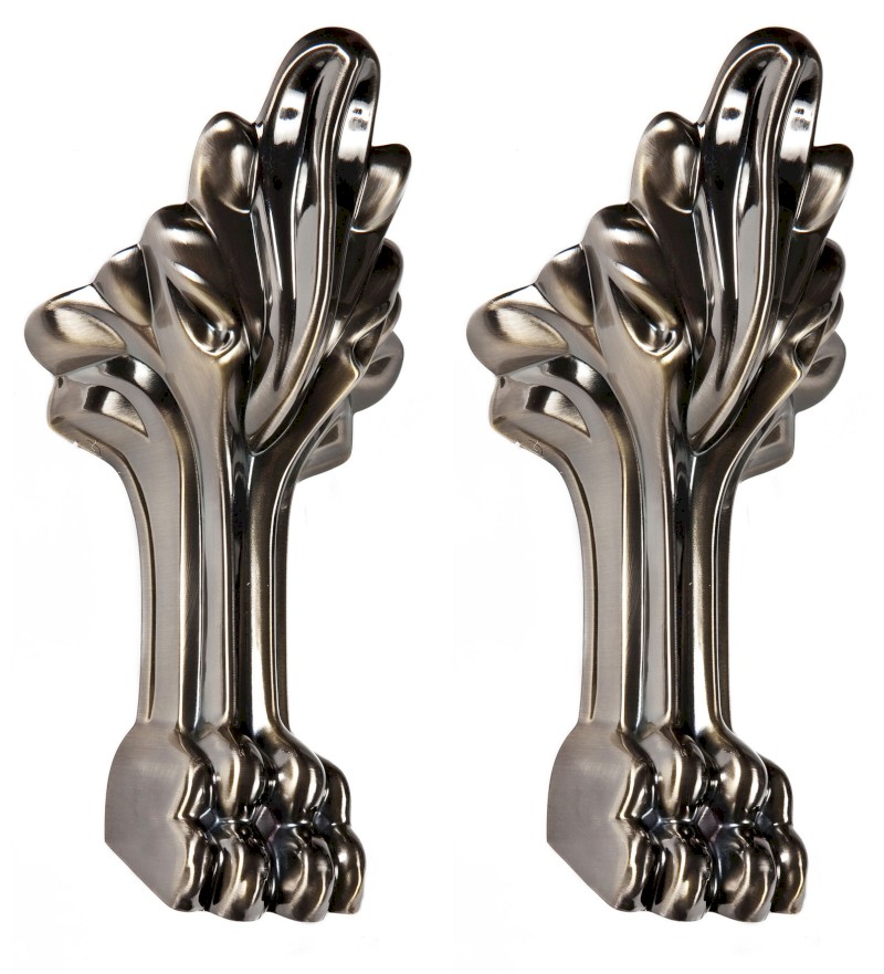 RETRO podpěrné nohy dlouhé, 2 ks, bronz 103700000186