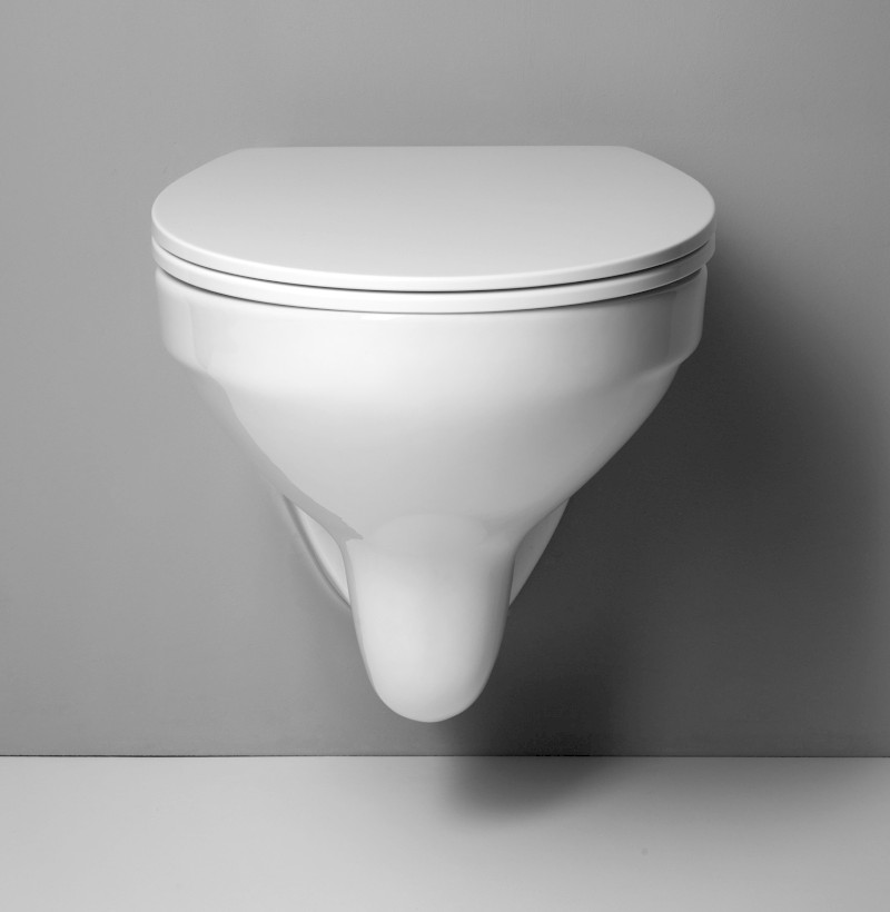 TAURUS závěsná WC mísa, 36x54,5cm, bílá LC1582