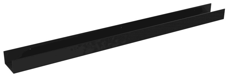 SELURA police s hrazdou 100cm, černá PX300B