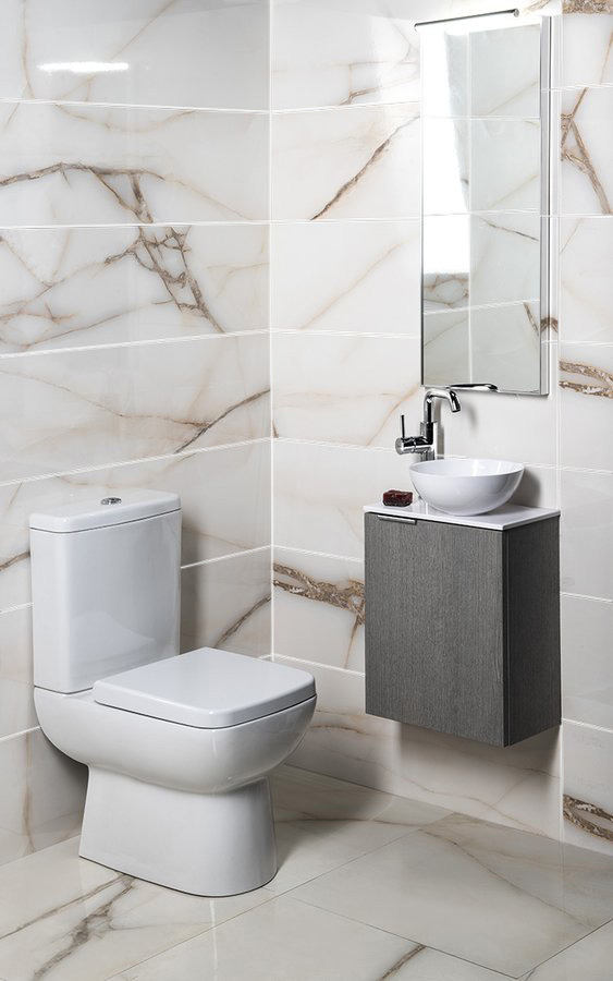 LATUS X umyvadlová skříňka 39,4x50x22cm, borovice rustik LT110-1616