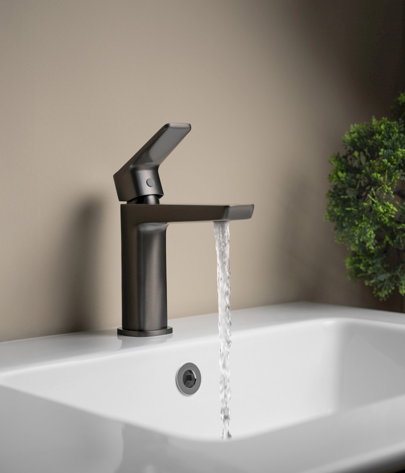 FLERY stojánková umyvadlová baterie, gun metal FY002GM