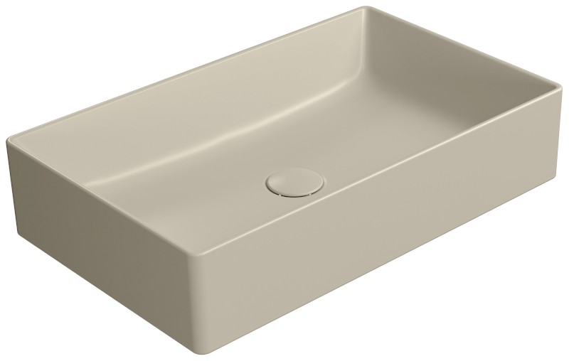 KUBE X keramické umyvadlo na desku, 60x37cm, creta mat 945308