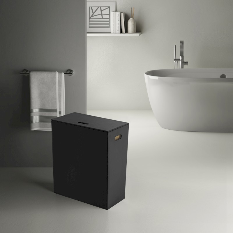 LUXURY koš na prádlo 49,5x61,8x29cm, černá 103714