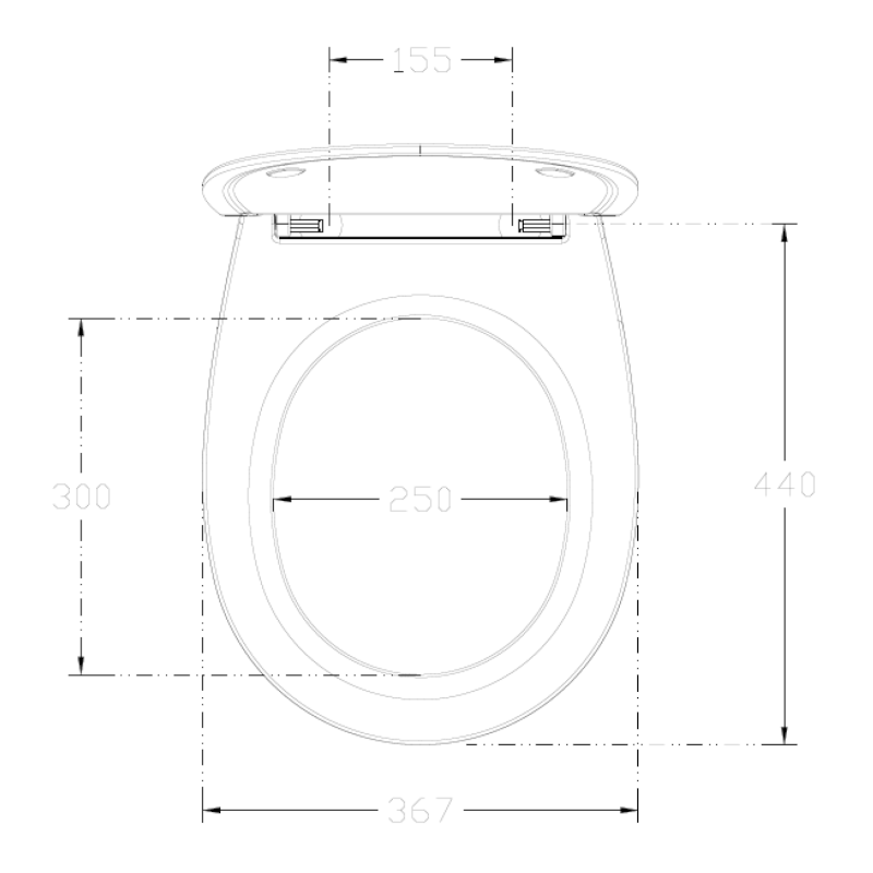 KAIRO WC sedátko, SLIM, Soft Close, Easy Take, bílá 40D10200I