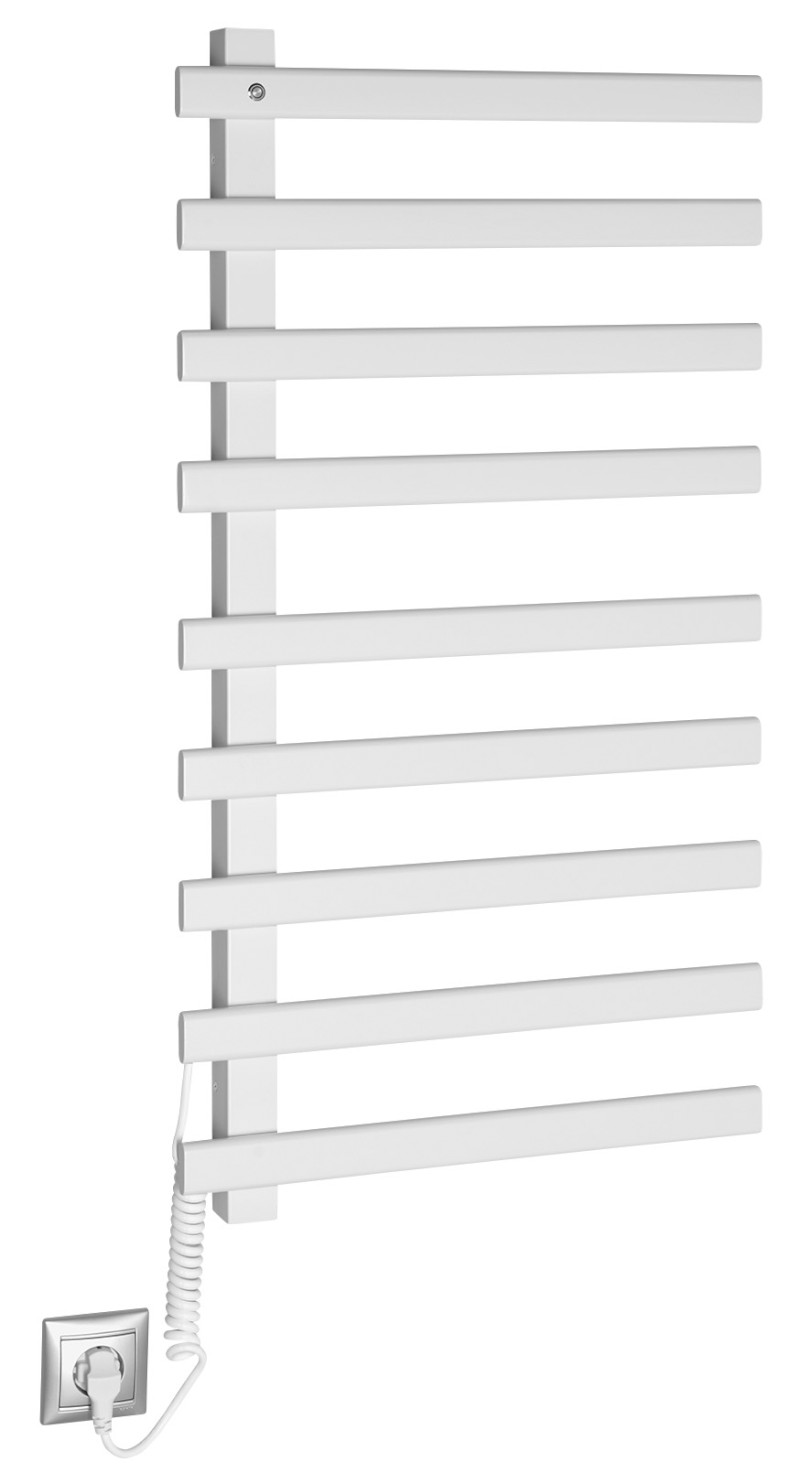 ELCOR elektrický sušák ručníků 480x920x50 mm, 128 W, bílá mat EB450