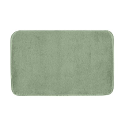 FUZZY koupelnová předložka, 100x60cm, 100% polyester, protiskluz, zelená 96FY100607