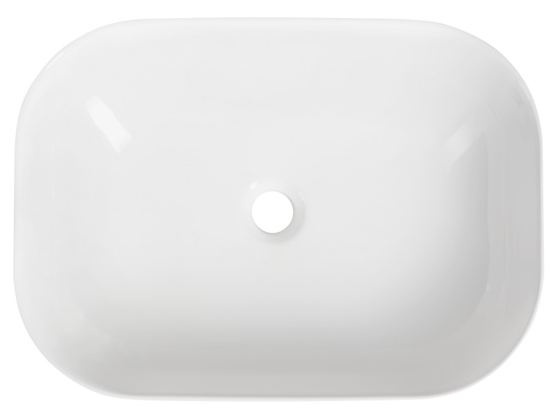 EVORA keramické umyvadlo na desku 50,5x37cm, bílá AR429