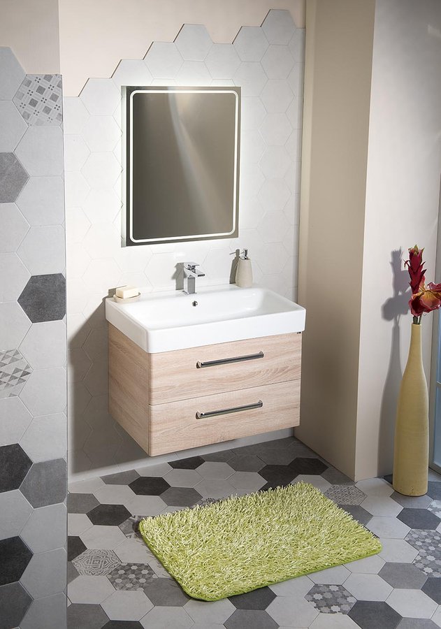 GEMINI zrcadlo s LED osvětlením 60x80cm GM060