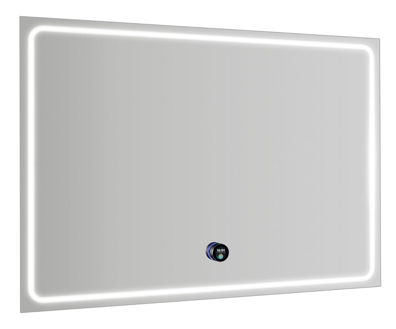GEMINI zrcadlo s LED osvětlením 100x70cm, chytré funkce GM100K