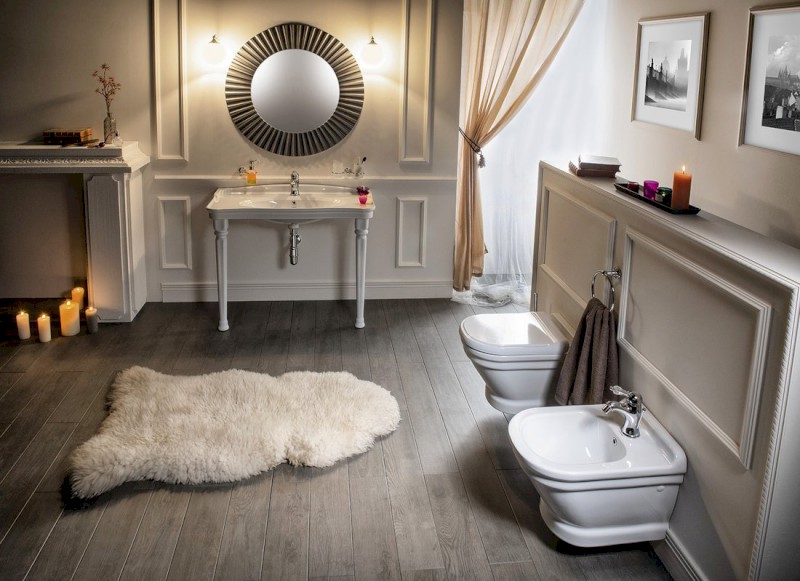 ANTIK závěsná WC mísa, 36x53cm, bílá AN320