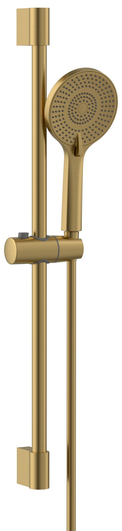 Sprchová souprava, posuvný držák 708mm, zlato mat SC715GB