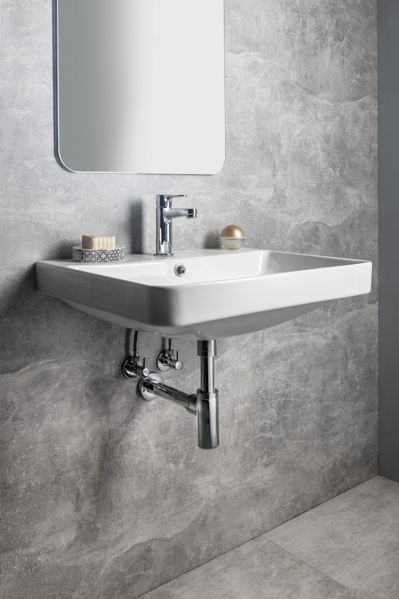 NERON keramické umyvadlo 60x48cm, bílá 201.128.0