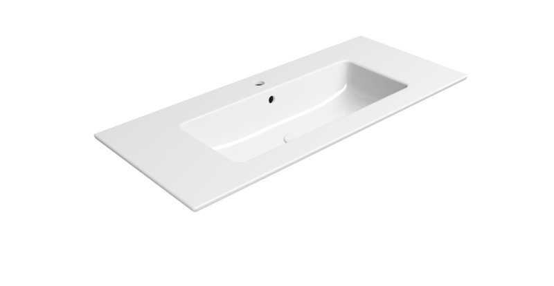 PURA keramické umyvadlo Slim 102x46cm, bílá ExtraGlaze 8886111