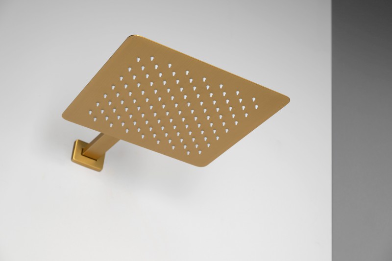 SLIM hlavová sprcha, 300x300mm, zlato mat SL101GB