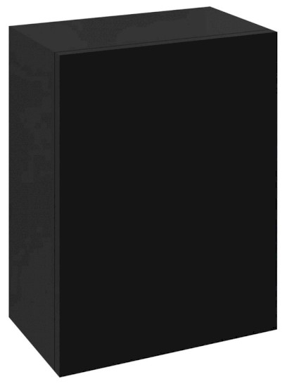 TREOS skříňka horní dvířková 35x50x22cm, pravá/levá, černá mat TS040-3535