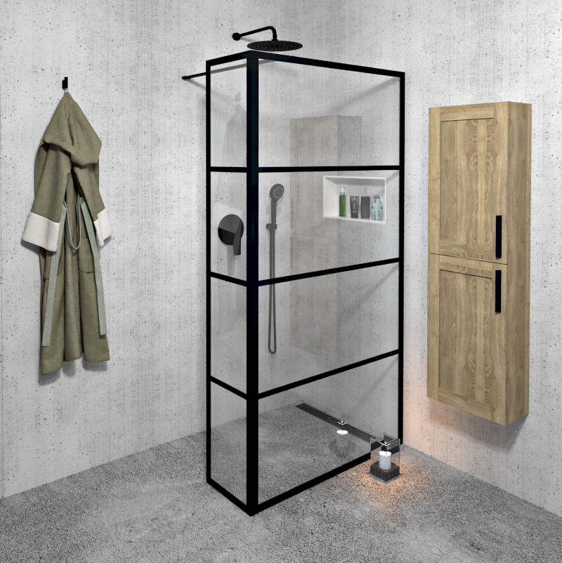 INSERTA zapuštěná police do obkladu, 510x270mm, litý mramor, bílá 1301-53