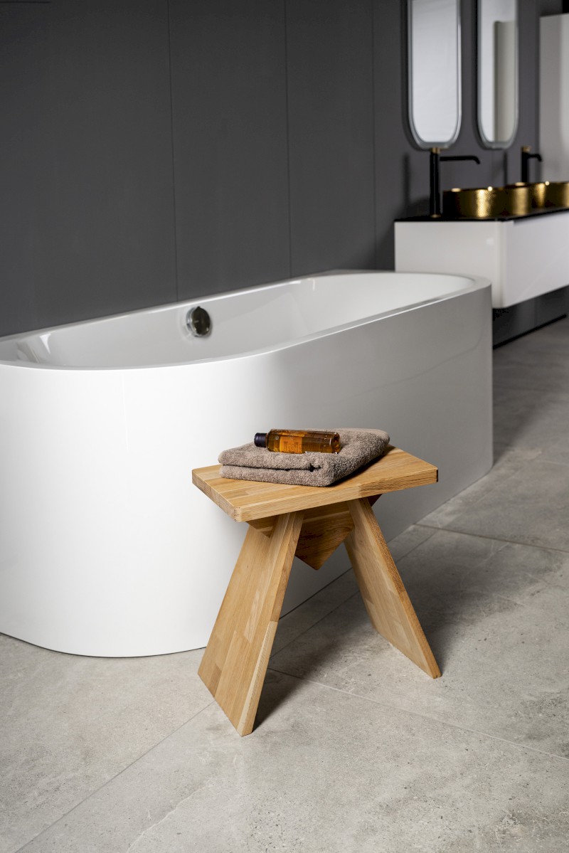 ASTYLE stolička 40x41x25cm, masiv přírodní dub AS410