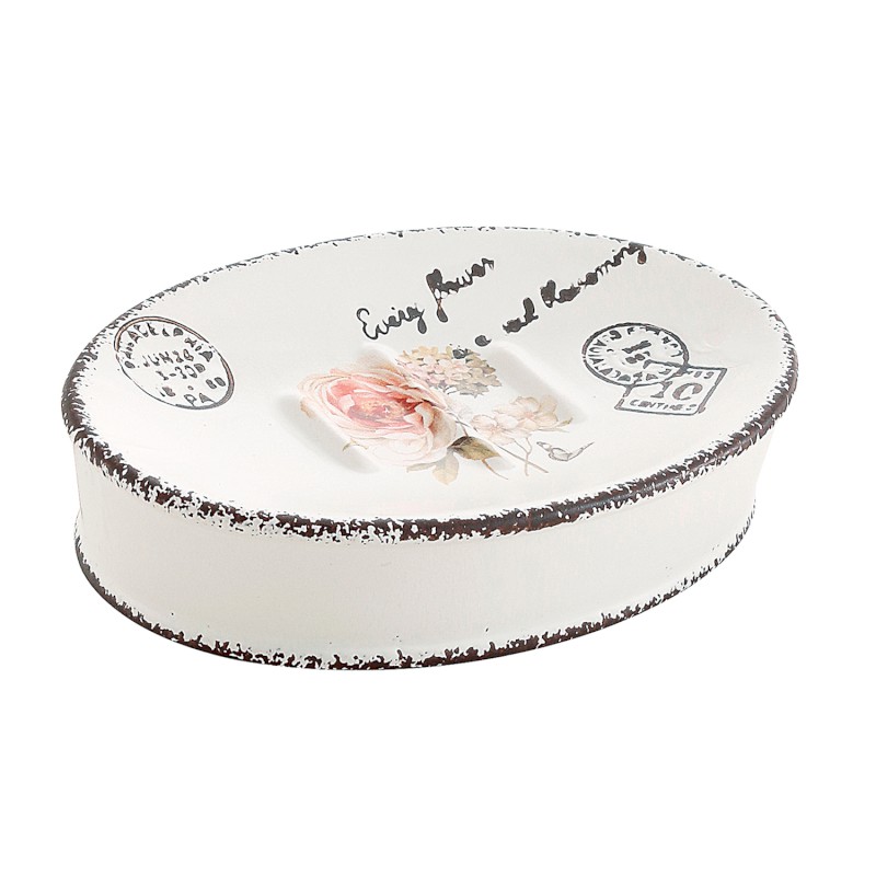 CLOTHILDE mýdlenka na postavení, keramika CI1102