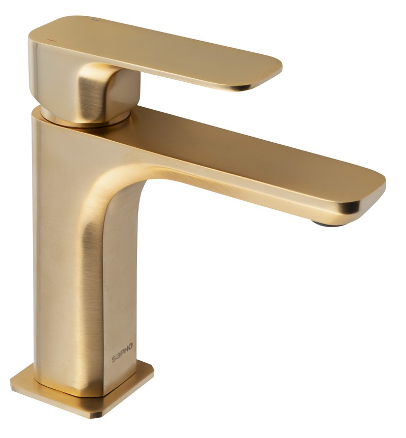 SPY stojánková umyvadlová baterie, zlato mat PY02/19