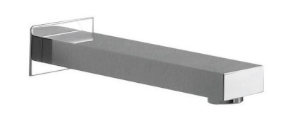 Výtoková hubice nástěnná, hranatá, 200mm, chrom 1102-49