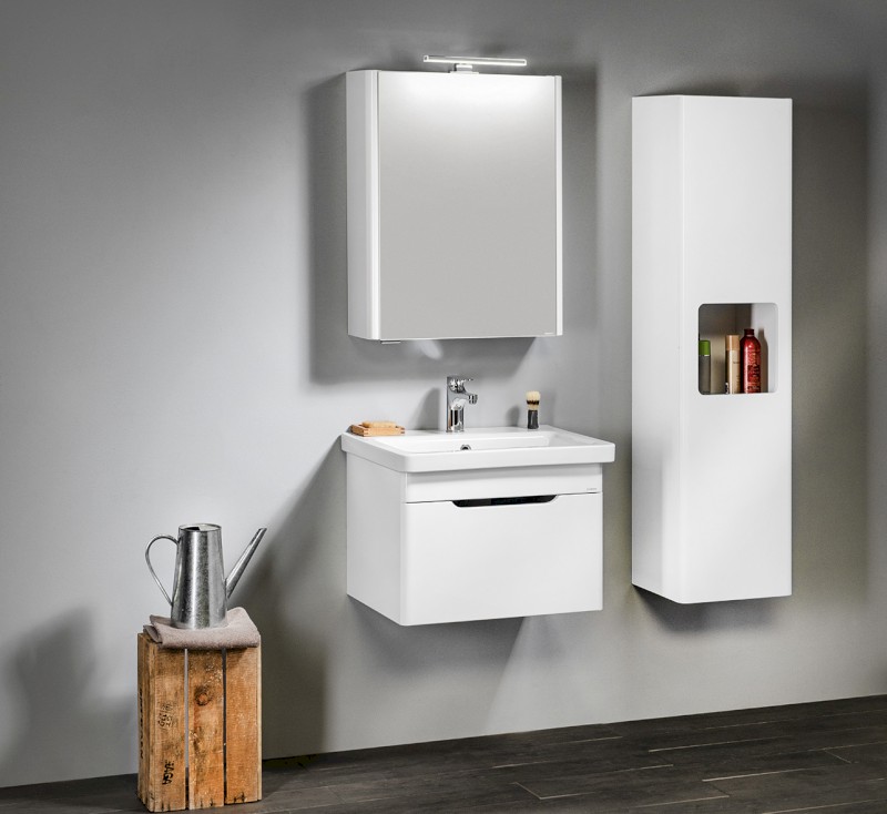 ELLA umyvadlová skříňka 56,5x39x43cm, bílá EL060-3030