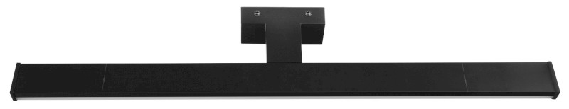 CHICAGO XL LED svítidlo, 600x120mm, 12W, 230V, IP44, plast, černá mat AU470