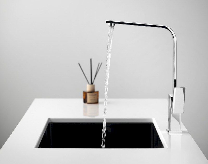 FRACTO stojánková dřezová baterie, chrom FA125