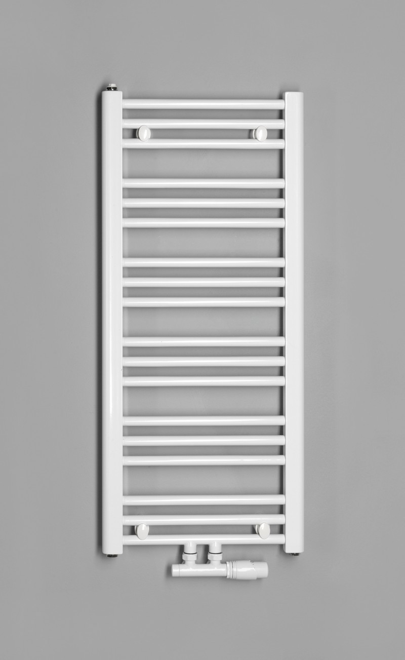 ALBRECHT otopné těleso 600x930 mm, středové připojení, bílá 600.116.4