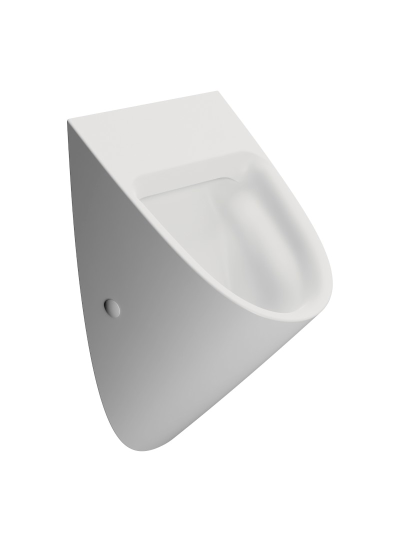 COMMUNITY urinál se zakrytým přívodem vody, 31x54,5cm, bílá mat 769509