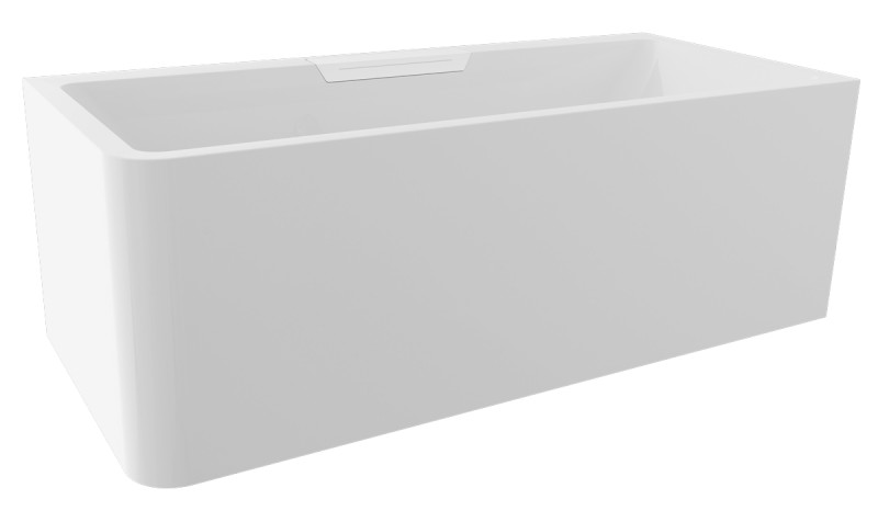 CASCATA R MONOLITH obdélníková vana 180x80x60cm, kaskáda bílá 73836MR.101
