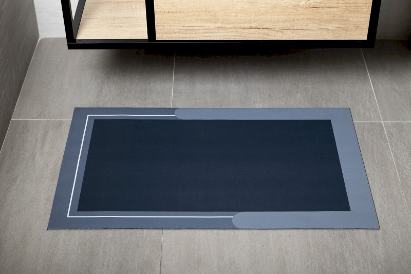Koupelnová předložka 50x80cm, absorpční, modrá PCD012