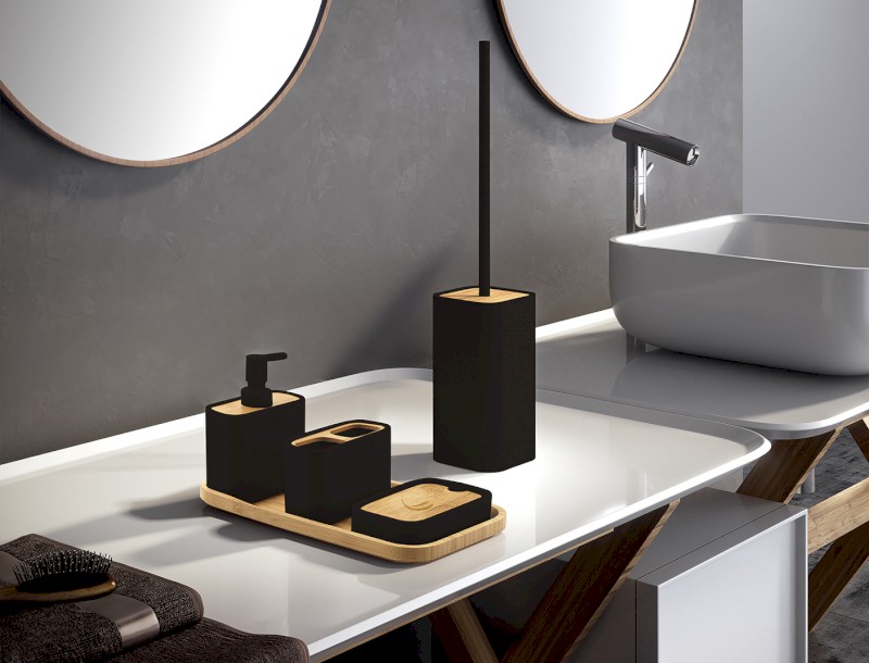 NINFEA miska na postavení, bambus 1306