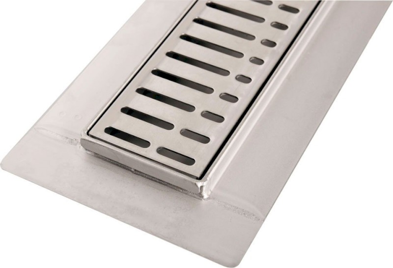 MANUS ONDA nerezový podlahový žlab s roštem, L-850, DN50 GMO14