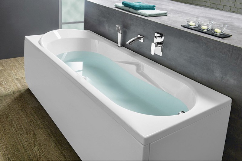 ADRIANA obdélníková vana 160x74x45cm, bílá 43111