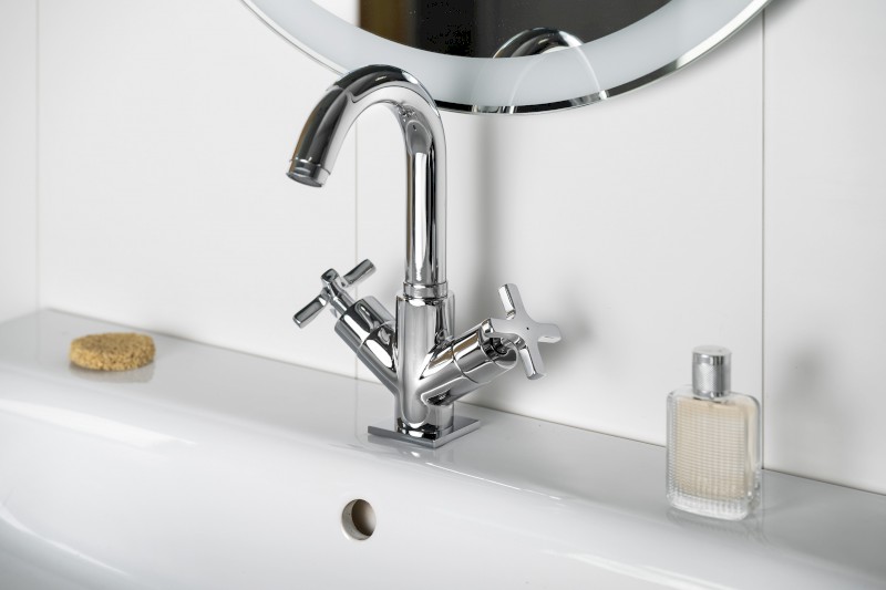 TRAX stojánková umyvadlová baterie, chrom 617/S