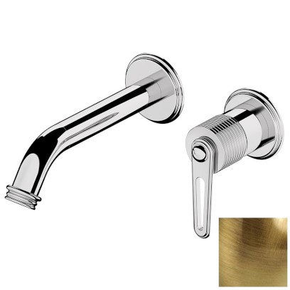 BEBÉ podomítková umyvadlová baterie, bronz BB018/18