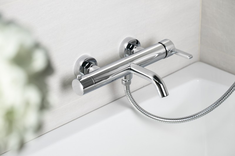 ICONIC nástěnná vanová baterie, chrom AF010