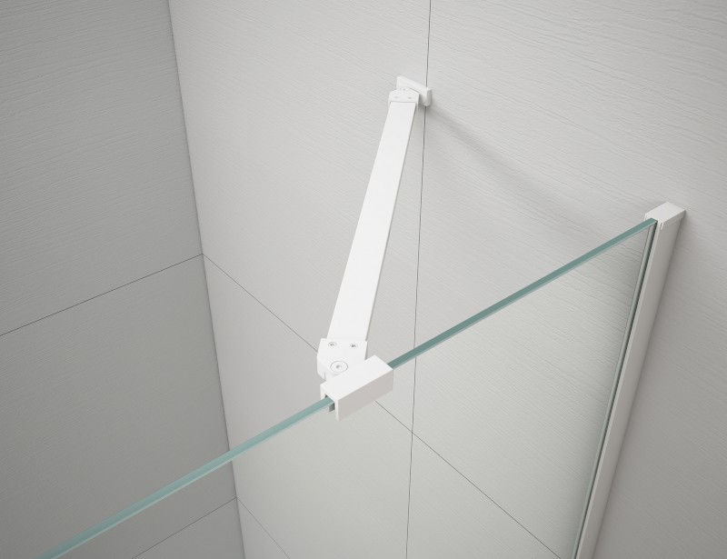 FISA stěnový profil a vzpěra, bílá mat FS8032