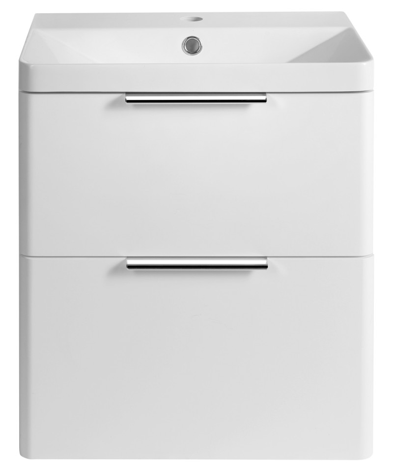 DENEB umyvadlová skříňka 50,5x55x34,5cm, bílá mat DN254