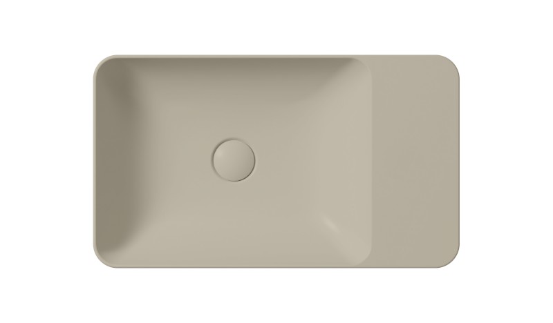 MODO keramické umyvadlo na desku 60x35cm, bez otvoru, creta mat 9883008