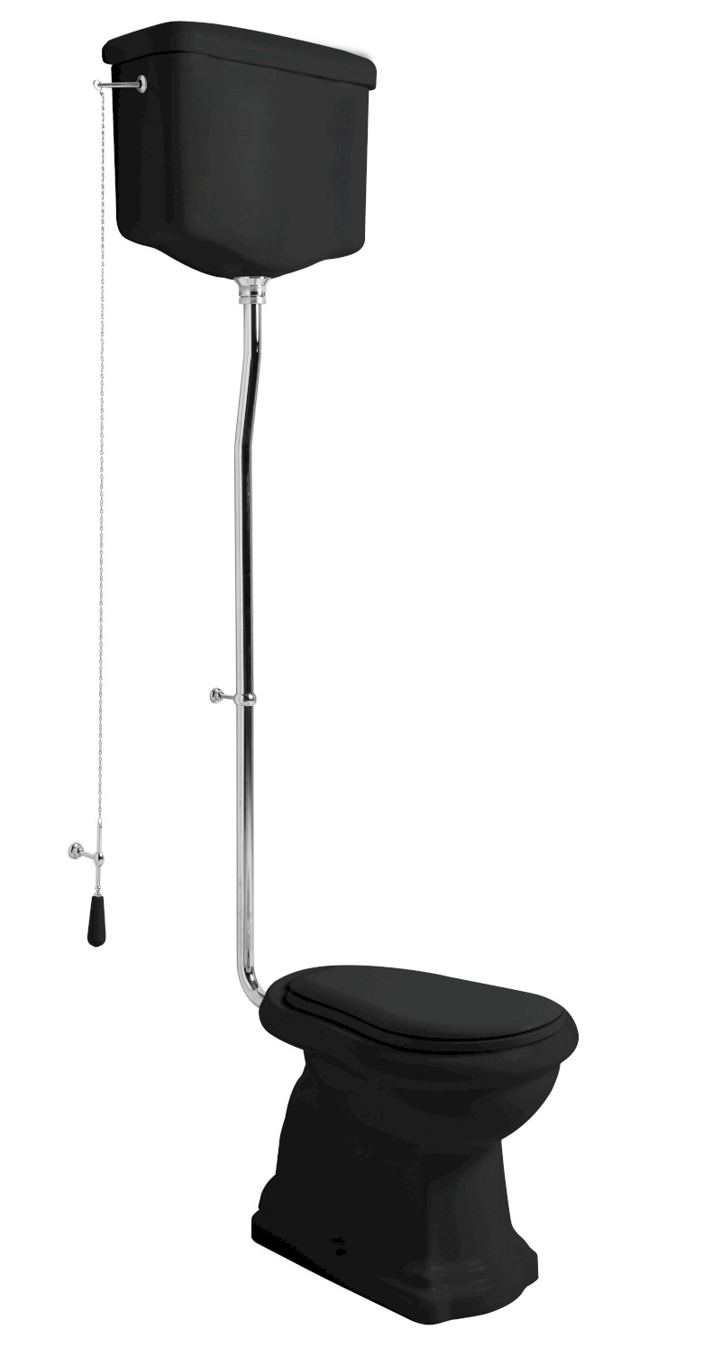 RETRO nádržka vysoká, černá mat 108031