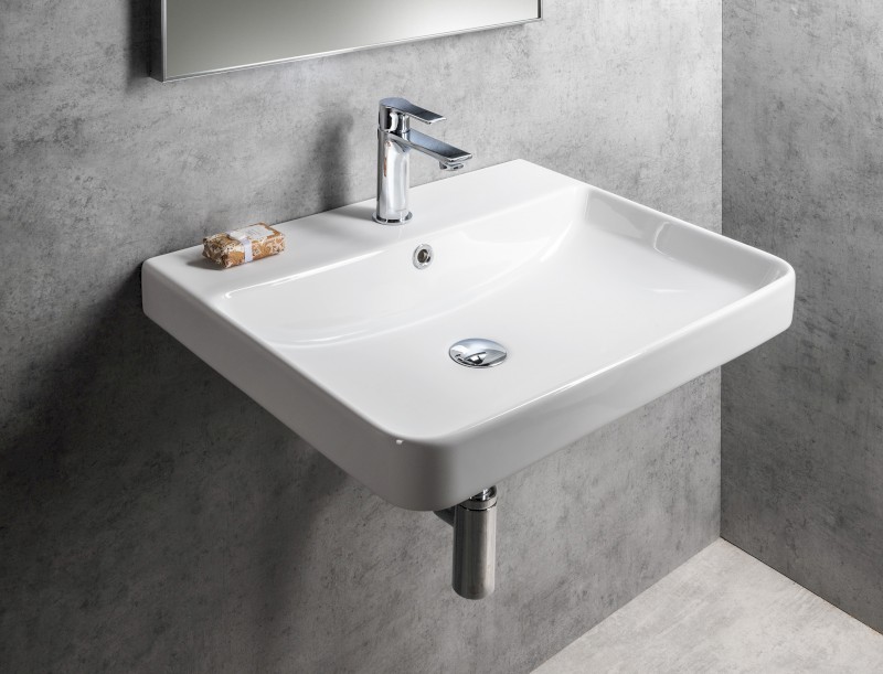 NERON keramické umyvadlo 60x48cm, bílá 201.128.0