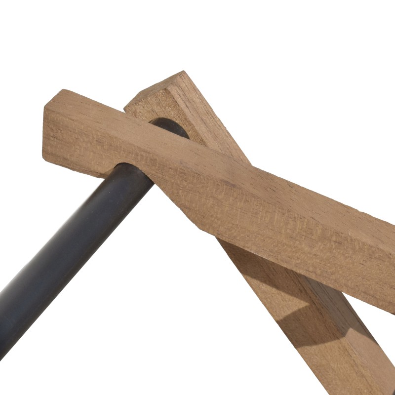 CIKCAK skládací stojan na ručníky 73x97x39 cm, jasan SP621