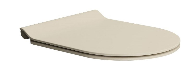 WC sedátko, SLIM, Soft Close, Quick Release, creta mat/chrom MS86CSNS08