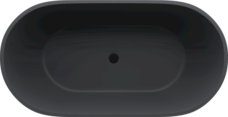 REDUTA volně stojící vana litý mramor 171x81x58cm, antracit mat 71842.51