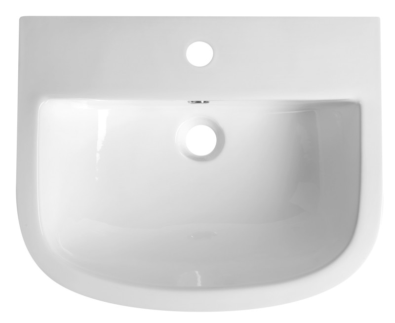 VIBRANT keramické umyvadlo 51x42cm, bílá 201.095.0